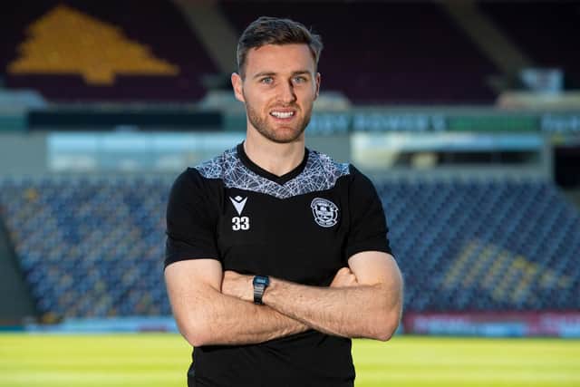 Stephen O'Donnell has signed a new two-year deal with Motherwell. (Photo by Ross MacDonald / SNS Group)