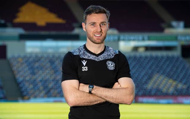 Stephen O'Donnell has signed a new two-year deal with Motherwell. (Photo by Ross MacDonald / SNS Group)
