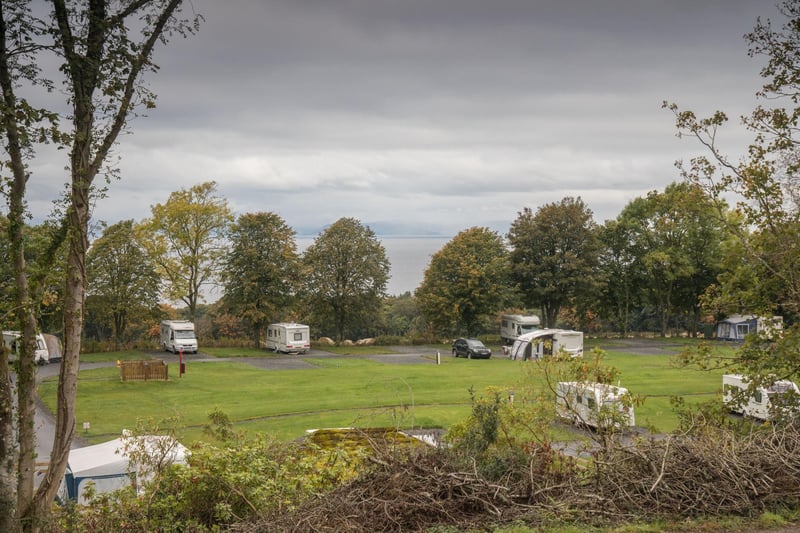 The Culzean Castle Camping and Caravanning Club Site is in the grounds of the fairytale Ayrshire castle and enjoys spectacular views across the sea to the Isle of Arran, where spectacular sunsets often offer a colourful end to the day.