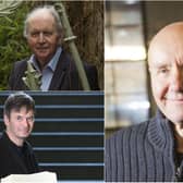 Irvine Welsh, Ian Rankin and Alexander McCall Smith have joined forces to fight poverty in Scotland’s capital.