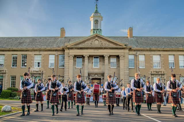 Merchiston Castle School Pipe Band, Image: Paul Watt