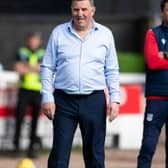 DUNDEE, SCOTLAND - APRIL 23: Dundee manager Mark McGhee during a cinch Premiership match between Dundee and St Johnstone at the Kilmac Stadium at Dens Park, on April 23, 2022, in Dundee, Scotland. (Photo by Paul Devlin / SNS Group)