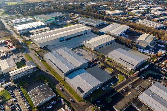The sale of Belgrave Logistics Park in Bellshill was concluded during the latest quarter.