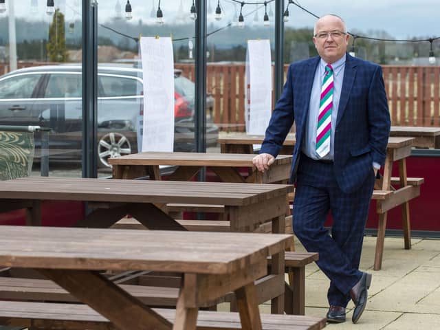 SLTA boss Colin Wilkinson said increases in rates, operating costs, staff shortages and spiraling energy prices were taking their toll on pubs and bars Picture: Lisa Ferguson.