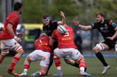 Munster defended impressively against Glasgow Warriors during their recent win at Scotstoun.  (Photo by Craig Williamson / SNS Group)