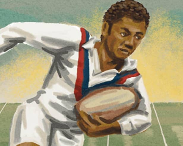 Google is celebrating Welsh former winger Clive Sullivan with a Doodle (Google)