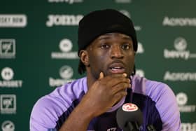 Rocky Bushiri plans to embrace the expectation of playing for Hibs.