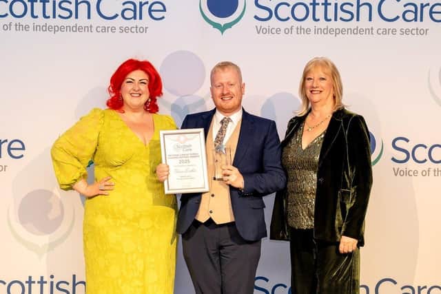 Aberdeen Care Manager, Shaun Duthie, wins Emerging Talent Award