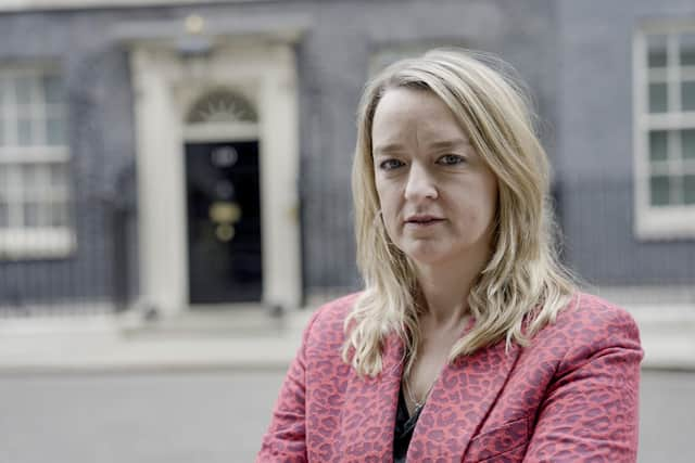 Laura Kuenssberg was joined by Grant Shapps, Yvette Cooper and Humza Yousaf on Sunday (Photo: BBC/October Films/Stuart Powell)