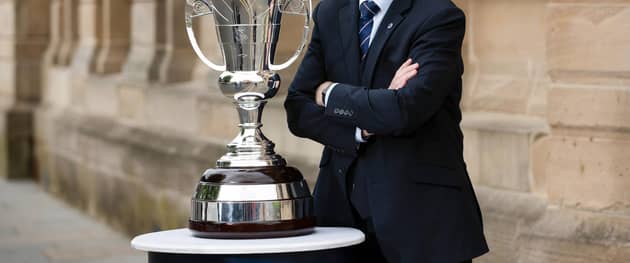 Rangers Women's manager Malky Thomson is hoping to land the Scottish Cup.