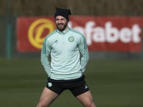 Albian Ajeti could move on from Celtic before the end of the transfer window.  (Photo by Craig Foy / SNS Group)