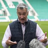 Hibs chairman Ron Gordon believes the club is moving in the right direction despite a poor start to the season in the Premier Sports Cup. (Photo by Mark Scates / SNS Group)