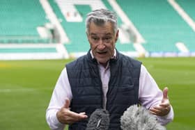 Hibs chairman Ron Gordon believes the club is moving in the right direction despite a poor start to the season in the Premier Sports Cup. (Photo by Mark Scates / SNS Group)