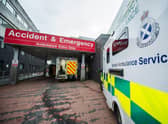 The Scottish Government target is for 95% of all A&E patients to wait no longer than four hours to be seen. Picture: John Devlin