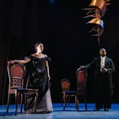 Lindsey Campbell as Anna and Ray Sesay as Levin in Anna Karenina at the Lyceum PIC: Robbie McFadzean