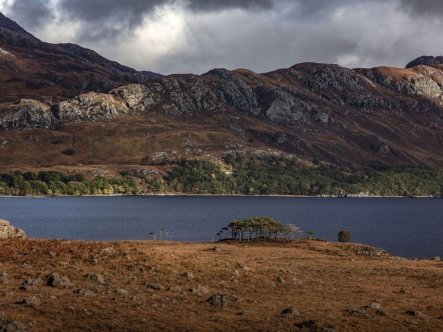 A water volume of 1.09 cubic kilometres puts Loch Maree, in Wester Ross, into sixth place. The largest island on the loch, Eilean Sùbhainn, contains a loch that itself contains an island - the only example of this geographical phenomenon in the UK.
