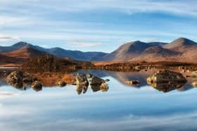 When restrictions allow, Rannoch Moor is an ideal destination for a campervan staycation.