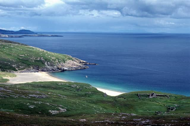 Mingulay in the Outer Hebrides is another NTS property with direct links, given its owner bought it shortly after getting  a share in compensation for more than 600 slaves held on a plantation he inherited in Tobago. PIC: Julian Paren/geograph.org.