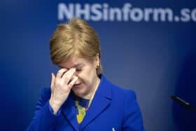 Former first minister Nicola Sturgeon was criticised for deleting her WhatsApps during the coronavirus pandemic. Image: Lesley Martin/Getty Images.