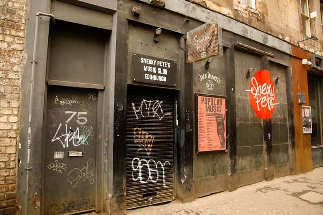 Sneaky Pete's is one of Edinburgh's best-known grassroots music venues. Picture: Scott Louden