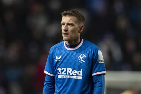 Rangers midfielder Steven Davis has been ruled out for the rest of the season. (Photo by Craig Foy / SNS Group)