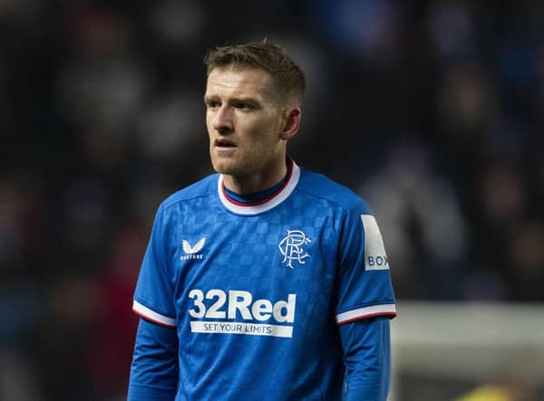 Rangers midfielder Steven Davis has been ruled out for the rest of the season. (Photo by Craig Foy / SNS Group)