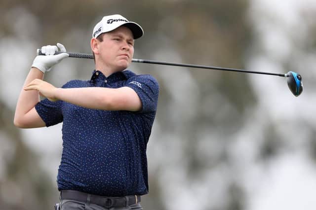 Bob MacIntyre in action during the 2021 US Open at Torrey Pines. Picture: Sean M. Haffey/Getty Images.