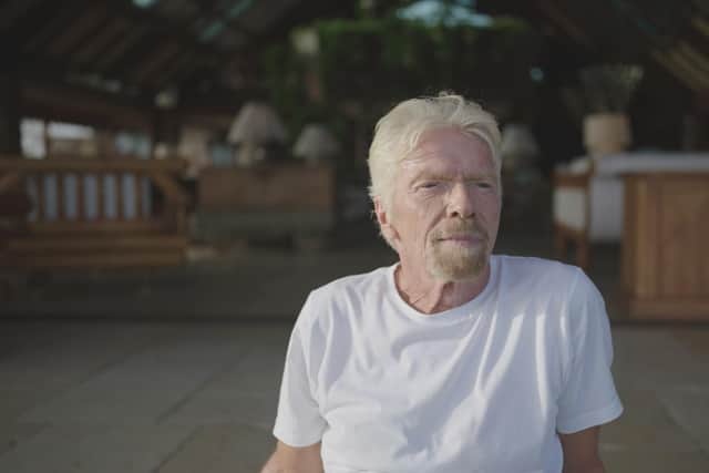 Richard Branson is profiled for Sky Documentaries
