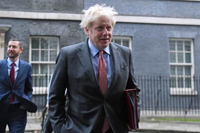 Prime Minister Boris Johnson suggested "sweet reason" could help Britain land a Brexit deal