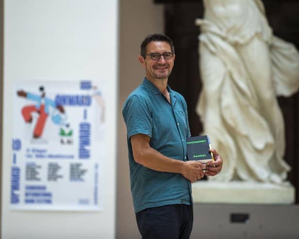 Festival director Nick Barley at the event's new home at Edinburgh College of Art.