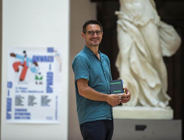 Festival director Nick Barley at the event's new home at Edinburgh College of Art.