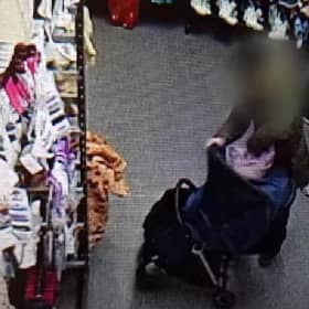  'Brazen' shoplifter hides stolen goods in a pushchair