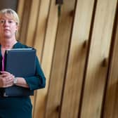 Finance Secretary Shona Robison has announced £500 million of budget cuts (Picture: Lisa Ferguson)