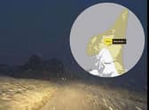 A yellow weather warning is in place across Scotland