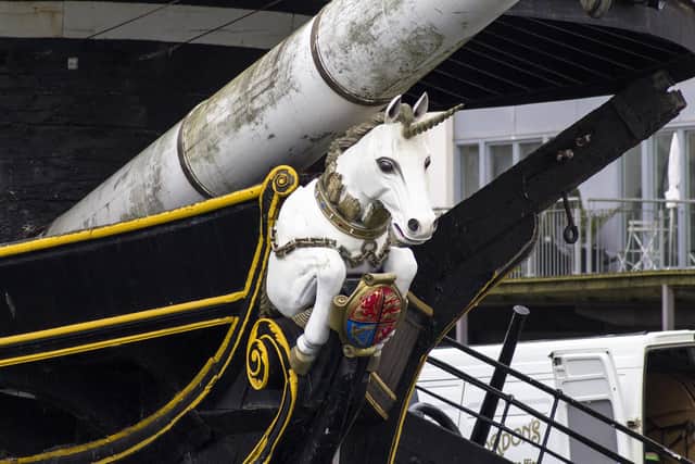 The historic ship HMS Unicorn which has resided in Dundee for almost 150 years.