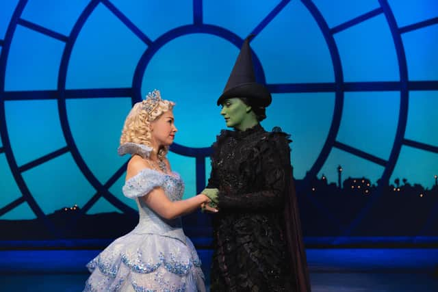 Sarah O'Connor and Laura Pick in Wicked PIC: Matt Crockett