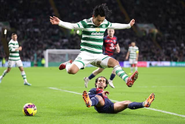 Reo Hatate was the star of the show for Celtic against Ross County.