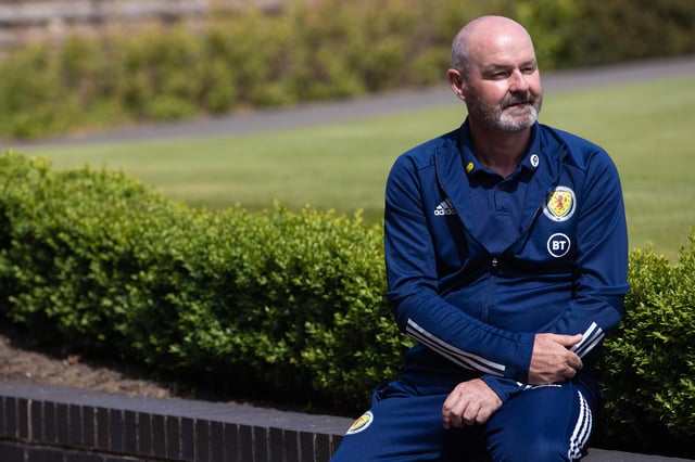 Steve Clarke: no spying (Photo by Craig Williamson / SNS Group)