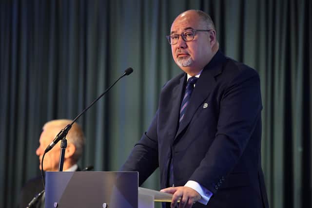 Mark Dodson will step down in June after 13 years as chief executive of Scottish Rugby. (Photo by Ross Parker / SNS Group)