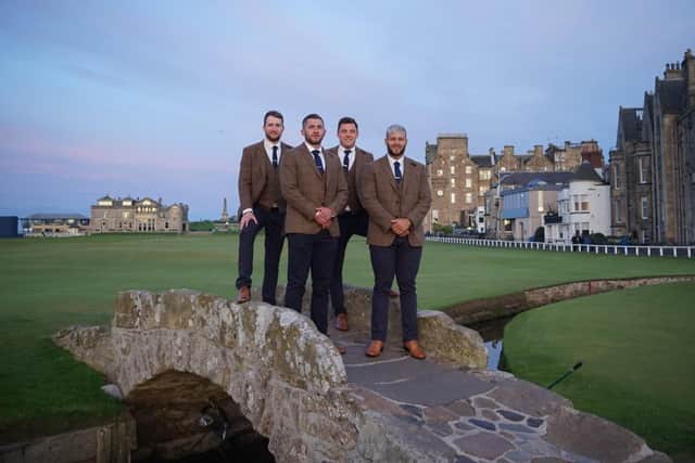 The firm has worked at events such as the Alfred Dunhill Links Championship (image taken pre-Covid restrictions). Picture: contributed.