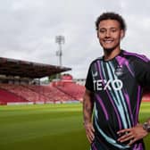 Rhys Williams signs on loan for Aberdeen from Liverpool ahead of the 2023/2024 season. Photo by Ross Johnston/Newsline Media