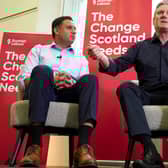 Labour leader Sir Keir Starmer and Scottish Labour leader Anas Sarwar. Picture: Andrew Milligan/PA Wire