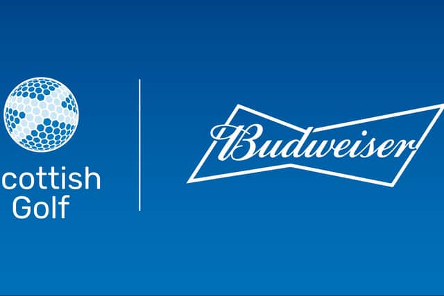 Scottish Golf has announced that Budweiser Brewing Group UK&I is its new "official beer partner". Picture: Scottish Golf