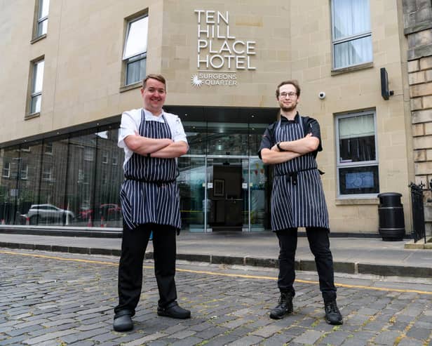 Executive Chef Alan Dickson and Sous Chef Paulius Blazys. (Pic:Ian Georgeson