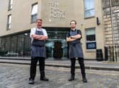 Executive Chef Alan Dickson and Sous Chef Paulius Blazys. (Pic:Ian Georgeson