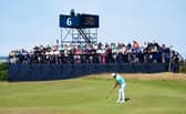 Golf fans have been urged not to travel by train to the The 150th Open Golf Championships at St Andrews as ScotRail timetables remain on a reduced service following industrial action. PIC: Jane Barlow/PA Wire.
