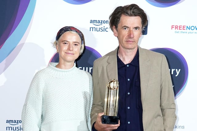 Jessie Buckley and Bernard Butler attending the announcement of the shortlist for 2022 Mercury Music Prize. They are nominated for their album For All Our Days That Tear the Heart