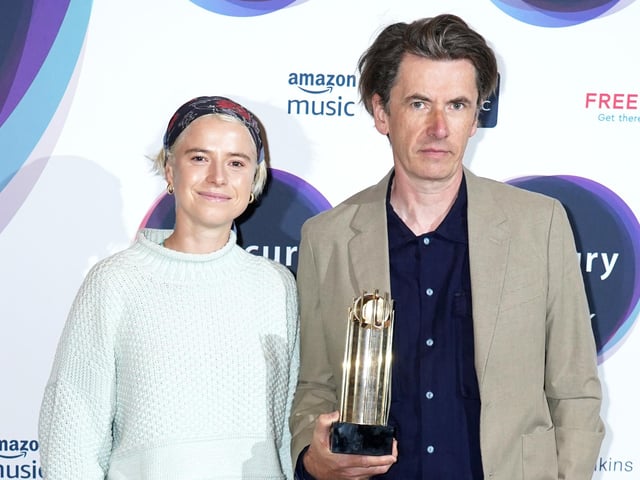 Jessie Buckley and Bernard Butler attending the announcement of the shortlist for 2022 Mercury Music Prize. They are nominated for their album For All Our Days That Tear the Heart