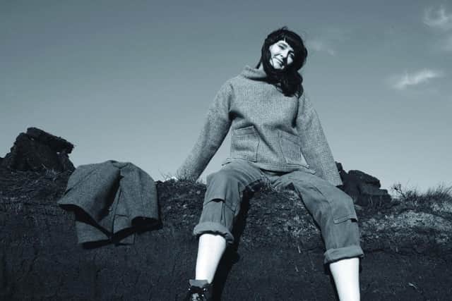 Peats by Lewis-based Virginia Hutcheson reflects the story of Land.