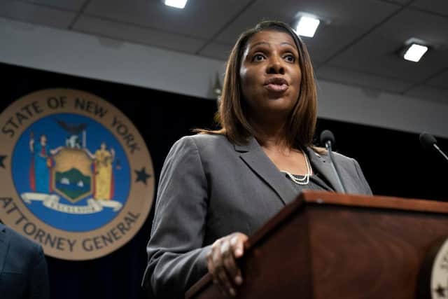 New York Attorney General Letitia James is looking into Trump International Scotland as part of her investigation into the former US president's firms. Picture: Drew Angerer/Getty